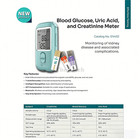 5-in-1 Multifunctional Blood Creatinine Meter Creatinine Uric Acid Blood Glucose