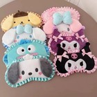 Sanrio Kawaii Plush Eye Mask Kuromi Cinnamoroll Sleeping Blackout Blindfold 