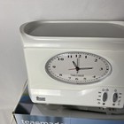 Swan Vintage Teasmade Stm201n With Clock And Alarm 600ml 850w No Teapot Rare