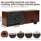 10000 Savings Challenge Box Wooden Money Saving 9 1 X 6 7 X 3 2 Inches  Brown 