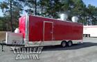 New 8 5 X 24 Enclosed Mobile Kitchen Tail Gate Food Vending Concession Trailer