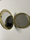 Vintage Compact Mirror With Victorian Style Artwork