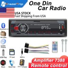 Aux Mp3 One Din Car Stereo Radio Audio In-dash Bluetooth Fm Player