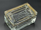 Vintage Italian Murano Glass Sommerso Jewelry Casket Box Alessandro Mandruzzato 