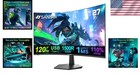 27 Inch Curved Monitor  120hz  Usb Type-c  Hdmi  Built-in Speakers