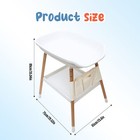 Adjustable Height Baby Changing Table Diaper Changing Table With Changing Pad 