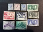 Gibraltar   81  82  94  104-06  123-26  Mlh 2024 Scott Catalogue Value   22 15