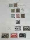 Monaco 1920-1929 Wonderful Collection On Album Pages Mint H   Used 2x246