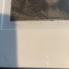 Eli Levin Signed Limited Edition Etching Etching    toilet     11 12 Framed Santa Fe