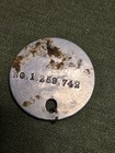 Original Old Vintage Wwi Us Soldier Id Dog Tag Wagon Col 1 Rare 103rd Artillery
