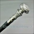 Designer Cane Black Wooden Staff Fancy Walking Cane For Women Vintage Gift Mens