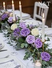 Artificial Flowers 25pcs Real Touch Fake Flowers Rose With Stems Perfect For    