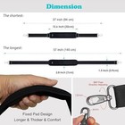 Zinz Shoulder Strap  57  Padded Adjustable Shoulder Bag Strap Replacement