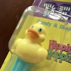 New Sealed Rubber Ducky Duck Pez 2009 Easter Series Loose - Apple Tv Silo Relic
