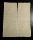 1923 Christmas Seals Block Of 4 Mint Never Hinged Bright And Clean