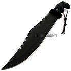 16  Hunting Survival Sawback Military Full Tang Fixed Blade Machete Knife Sword