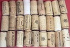 Natural Used Wine Corks - Lot Of  100  at Least 100 Corks   1lb In Wt  Free Ship