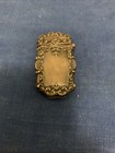 Antique Sterling Silver Match Safe Vesta Case Art Nouveau Circa 1900