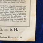 Vintage 1931 The First Arctic   North Pole  Voyage  Of Graf Zeppelin 14    X 10 5   