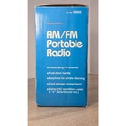 Vintage Realistic 12-625 Am fm Portable Radio - Original Box manual  Works  Read