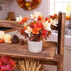 3 Pack Fall Decor For Thanksgiving Autumn Home Fireplace Holiday Decor Orange