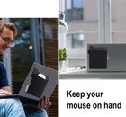 Portable External Hard Drive Carrying Case Sleeve Storage For Laptop  Black 