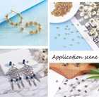 520pcs Ear Nuts Earring Backs Ear Clasp Stopper Butterfly Clutches For Jewelry