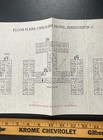 Pinehurst Nc Carolina Hotel 1930s Original Floor Plans Guest Pamphlet