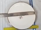 2 Vintage Franciscan Fine China Carmel Dinner Plate Silver Trim 10 1 2 In