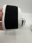 Gymshark White Wrist Straps Adjustable One Size Unisex White black Nwt