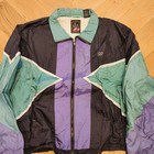 Lot Of 6 Vintage Pieces Jacket Shirts Jeans Towel Bulls Looney Taco Bell Levis