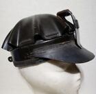 Antique Turtle Shell Coal Miner Cap Leather Helmet Child Size Breaker Boy Mining