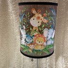 Safari Jungle Animals Baby Nursery Lamp Baby Room Decor Baby Animal Lamp