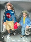 Coca-cola Mother Son Shopping Town Square Christmas Village Sports List Nib