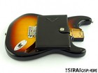 Fender Custom Shop B2 66 Lcc Stratocaster Body   Hardware Strat Sunburst 3ts