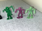 6 Frito Lay 1960s Mpc Mini Monsters Plastic Monster Set  2 Glow In Dark 