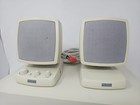 Altec Lansing Vintage Computer Subwoofer   Speakers Acs340 Beige Pc Vtg - Tested