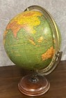 Vintage Wwii Era 12       cram   s Unrivaled Terrestrial Globe   