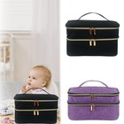 Sewing Machine Carry Storage Case Bag Covers Fabric Double-layer Sewing Box