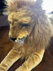 Melissa   Doug Realistic Lion Plush Stuffed Animal Toy Jumbo Stuffie 4ft Large