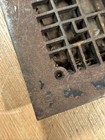 Vintage Cast Iron Floor Wall Heat Grate Vent Grille With Louvers