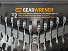 Gearwrench 32 Pc Combination Wrench Set 12 Point Sae metric 39327