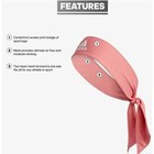 Adidas Alphaskin Tie Headband Hazy Rose Nwt