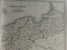 1897 Prussia  German Empire  east  Original Antique Map By A   C Black