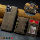 Leather Wallet Case For Iphone 14 12 13 Pro Max 15 Plus Magnetic Rubber Cover