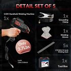 Gz Guozhi 110v 130a Portable Handheld Stick Arc Welder wtih Welder Tool Box