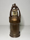 Antique Copper And Brass Miner s Lamp  Miner s Lantern
