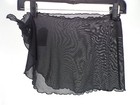 Dance  Skirt Art Class Black Medium Child Ballet Wrap Tap Chiffon Sheer Jazz Lat