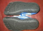 Childres s Swim Shoes Size 9-10 Blue Black Swim Wear New