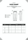 Mens Track Pants Jogger Hip Hop Poly Side Ankle Zip Long Drawstring Techno